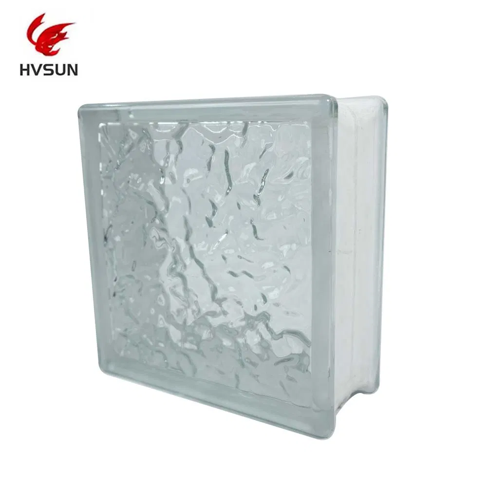 High Quality Inner Color Hollow Glass Brick for Decoration
