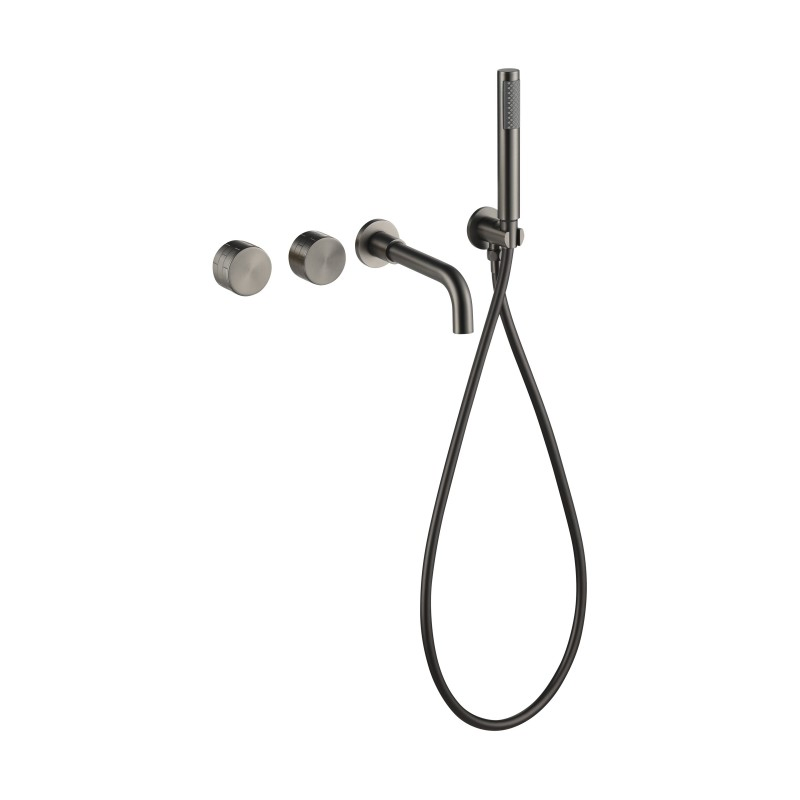 Premium Brass Shower System with Contemporary Waterfall Design
