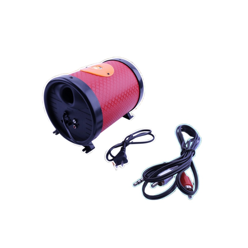 4 Inch Cylindrical 12V Audio Amplifier Multi-Purpose External Speakers
