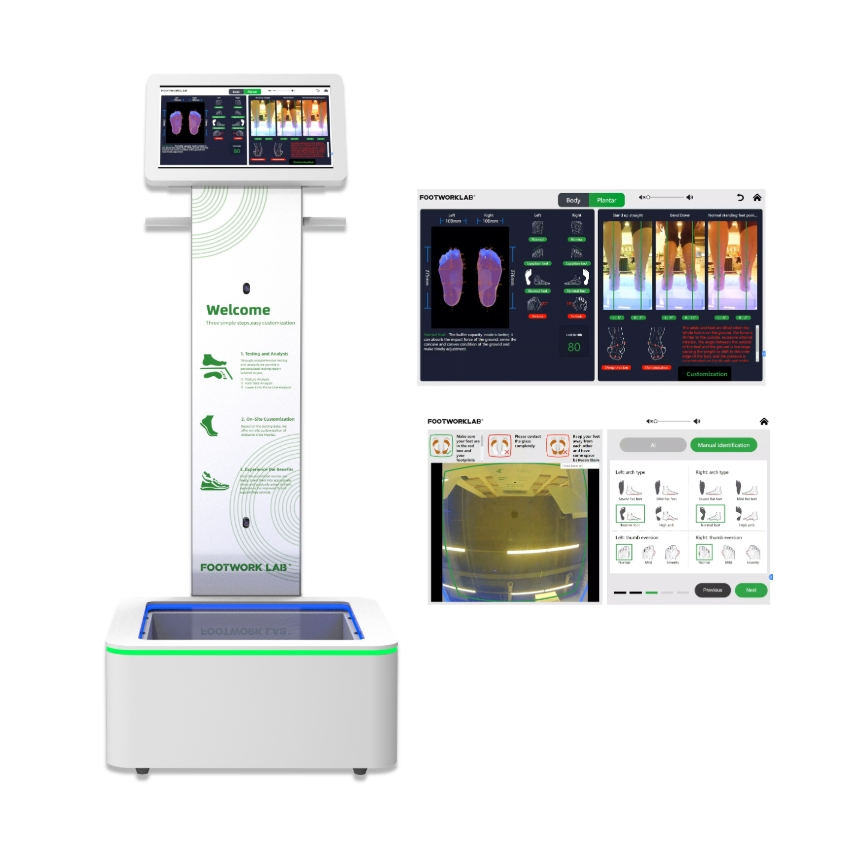 Foot Scanner Orthotic Insoles Podologia Podoscope Custom Insole Scan Feet 3D Scanner