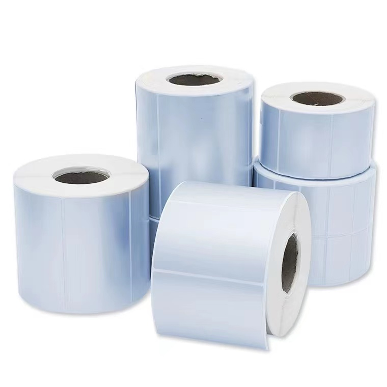 Die Cut Self Adhesive Inkjet Glossy Silver Label for Primera Lx1000 and Lx2000