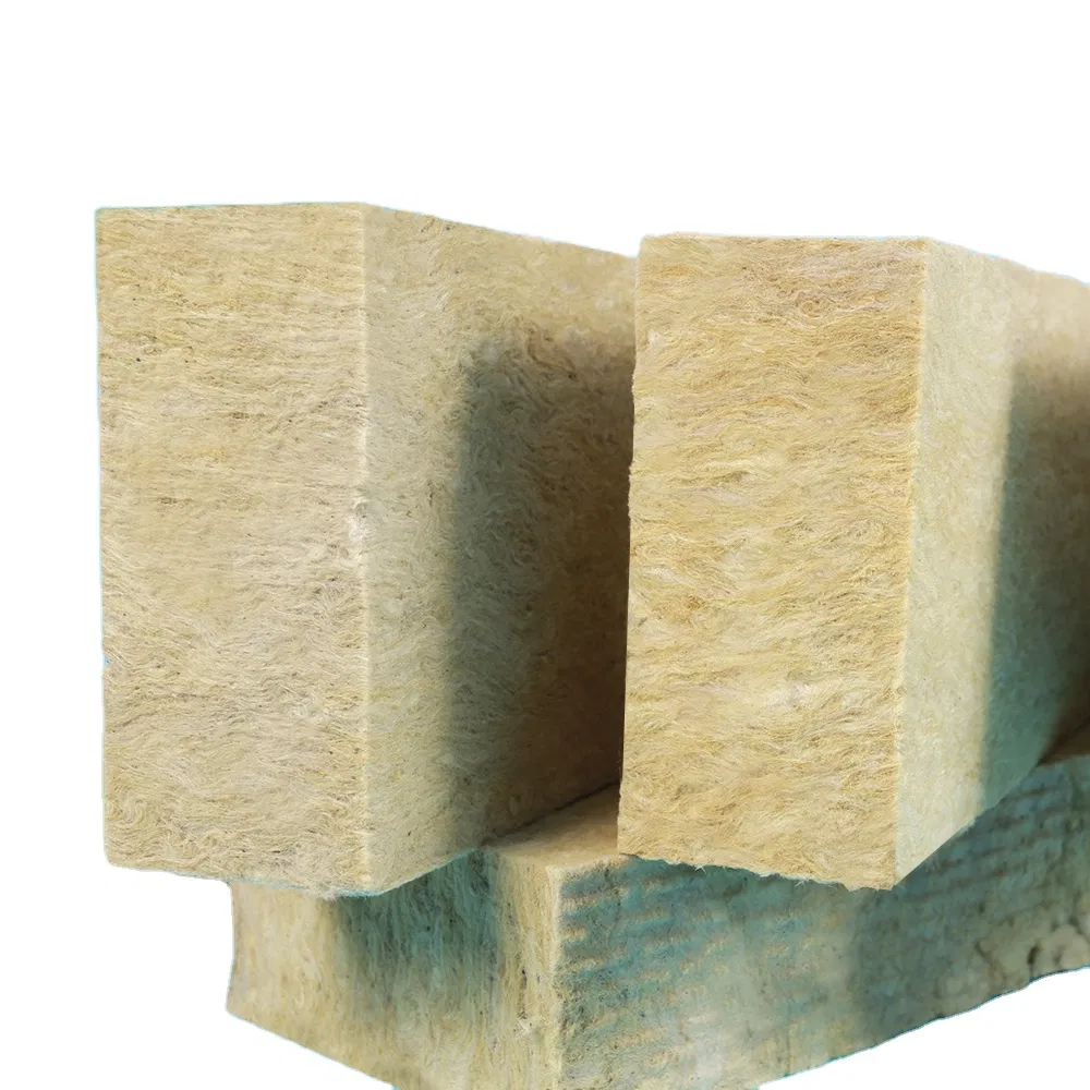 Mineral Wool Soundpoof Rock Wool Board for High-Density Fireproof Thermal Insulation