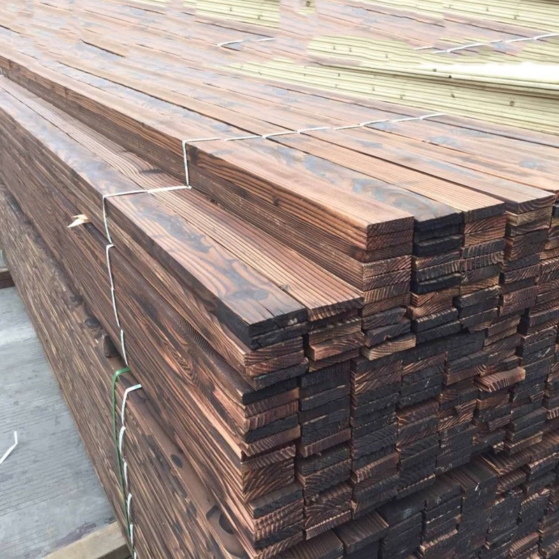 Thermo Wood Tilia for Sauna Carbonized Wood Lime for Steam Room