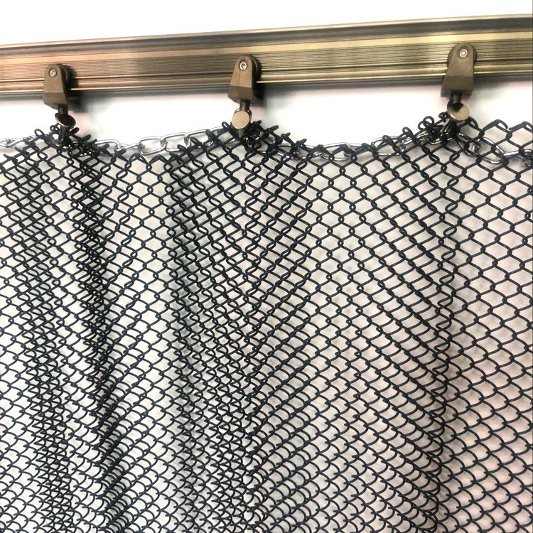 Chain Link Woven Metal Mesh Aluminum Wire Mesh Shower Curtain