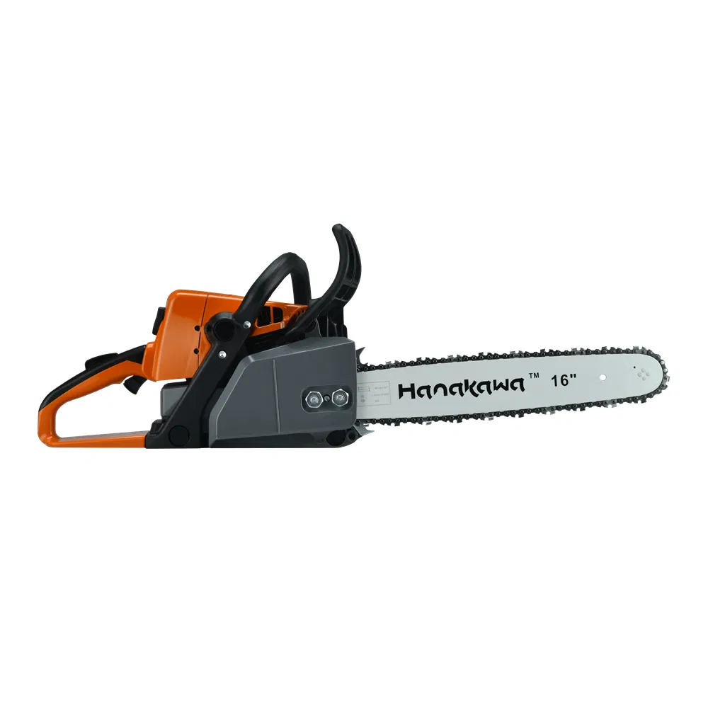 Hanakawa Long-Service-Life Gasoline Chainsaw 45.5cc Easy to Operate Chainsaw, Compatible with MS250