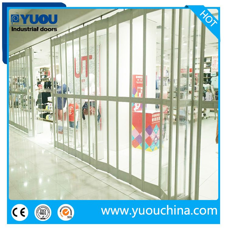 PC Folding Door for Commercial Application