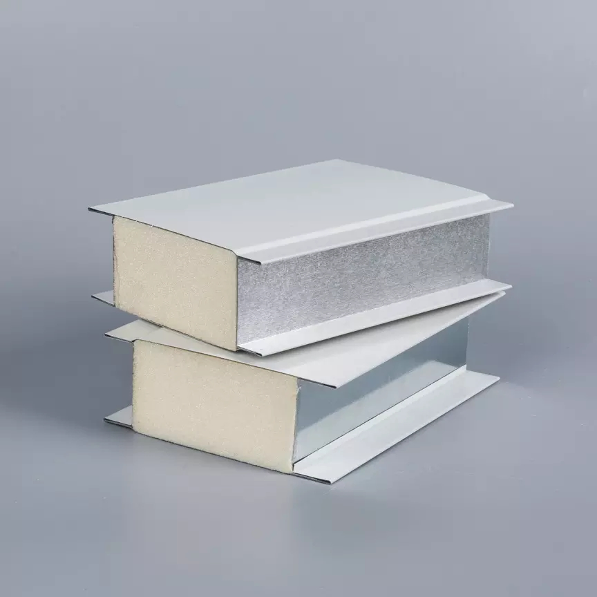 Walk in Cooler PU Insulation Wall Floor Sandwich Panels for Cold Storage Room Freezer
