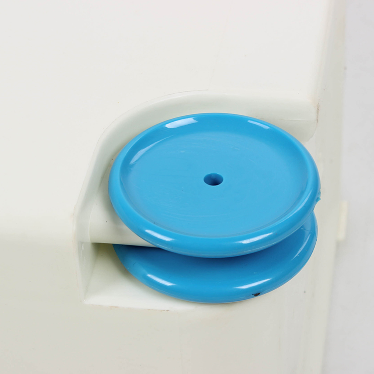 White and Blue Color 20L 10kg Plastic Dry Pet Cat Bird Food Storage Container