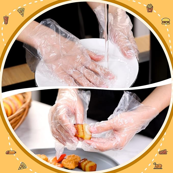 Versatile Disposable Gloves for Safe Food Preparation Needs