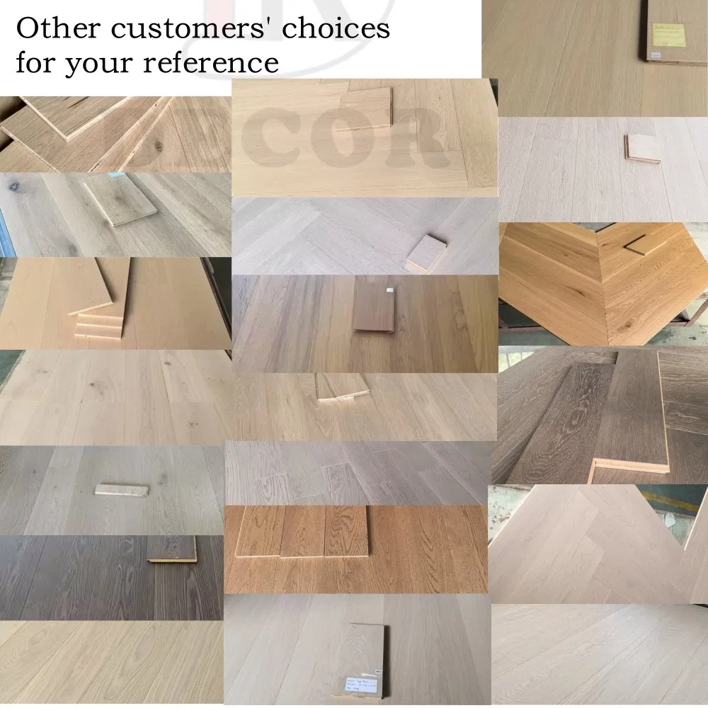 Люкс паркетная доска из белого дуба, 15 мм