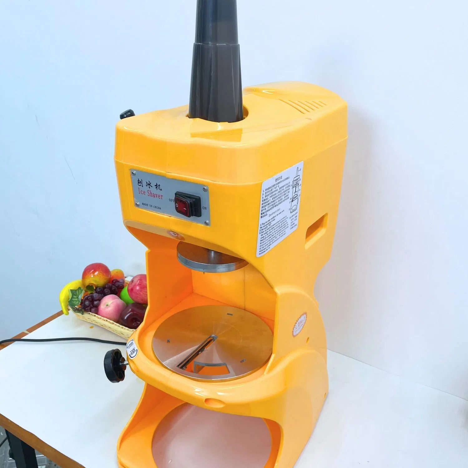 (120W-QLB-120) Most Popular Commercial Home Ice Shaver Machine Electric Ice Crusher