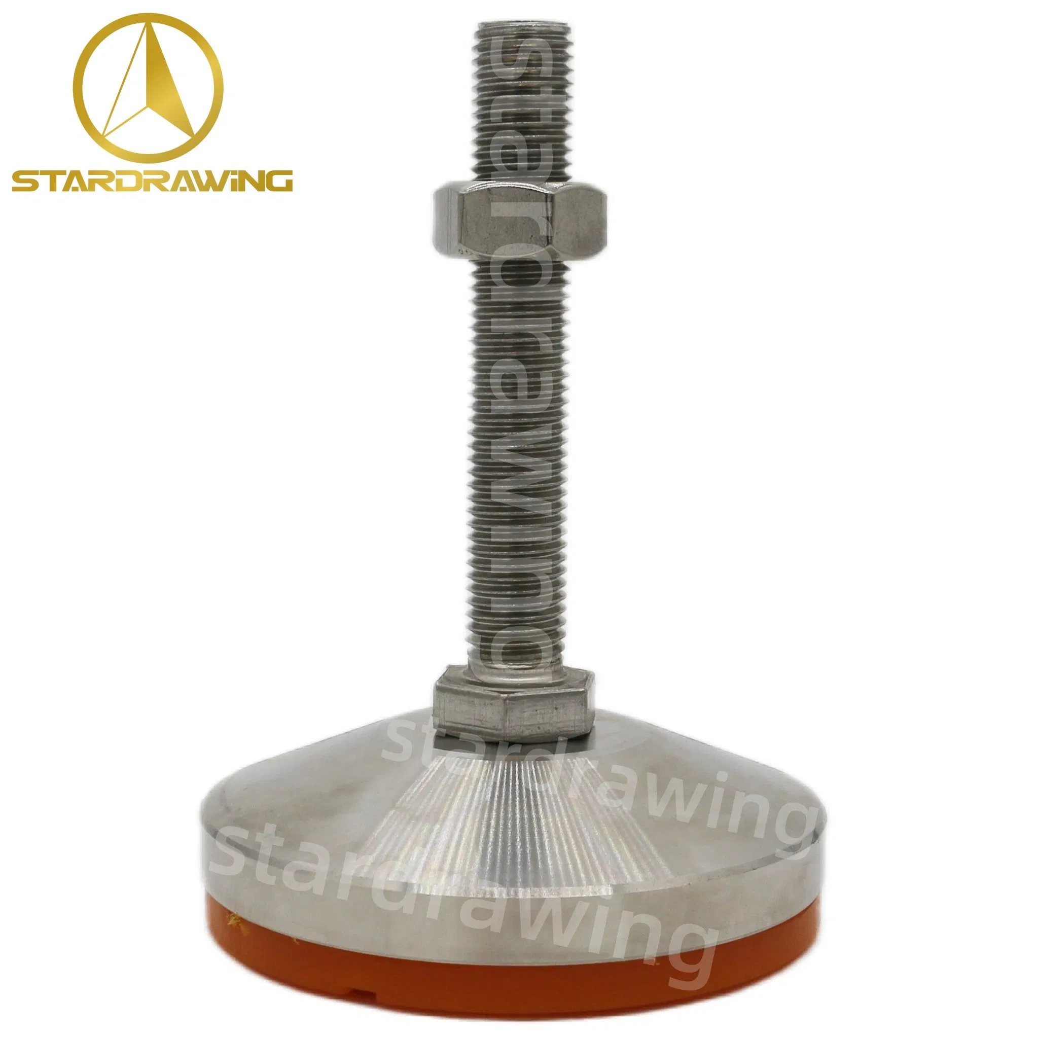 Stardrawing Retractable SUS 304 Stainless Steel Leveling Feet Caster