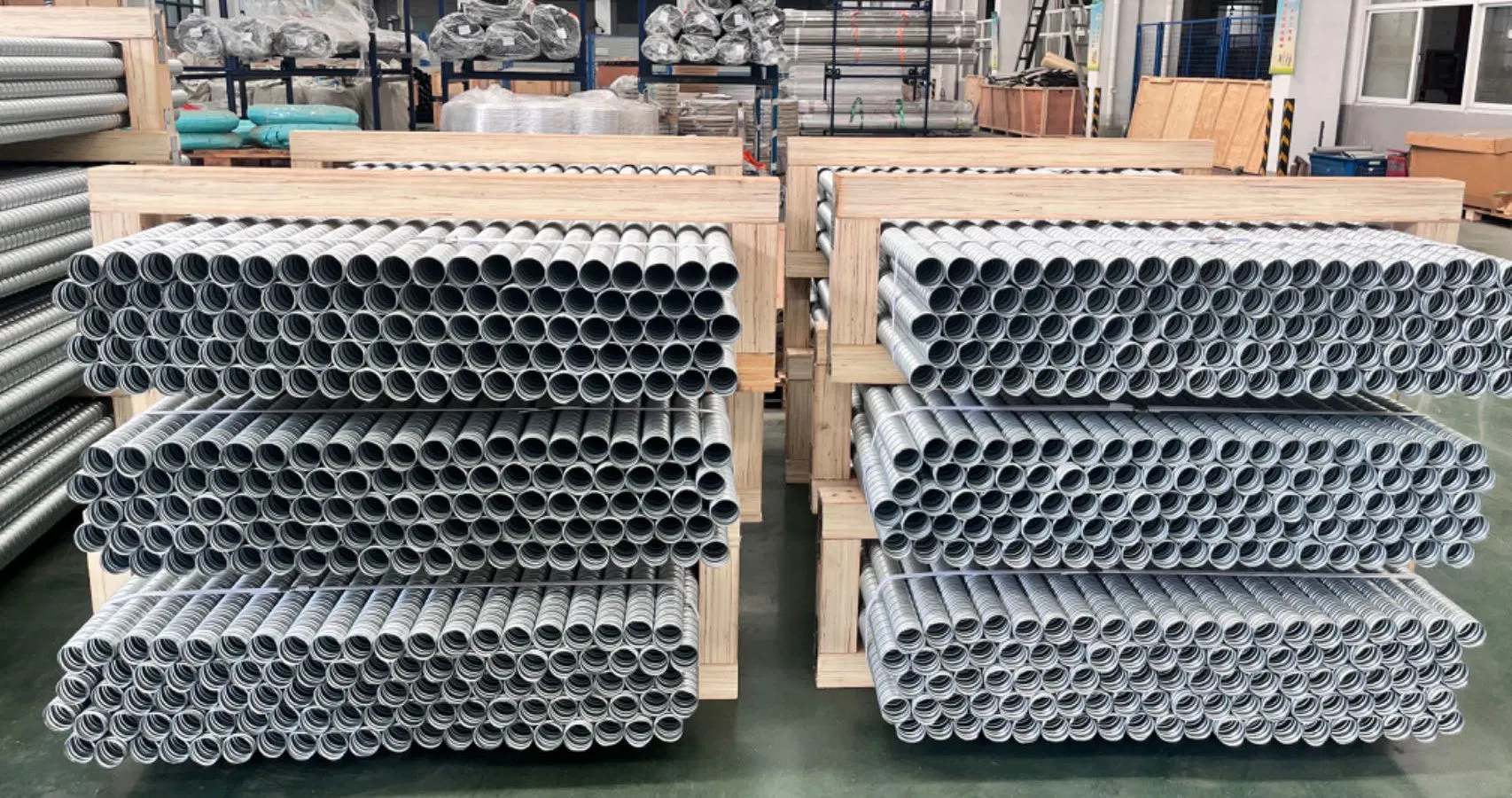 Galvanized Corrugated Metal Post Tension Duct From Prestressed Concrete Round Metal Material