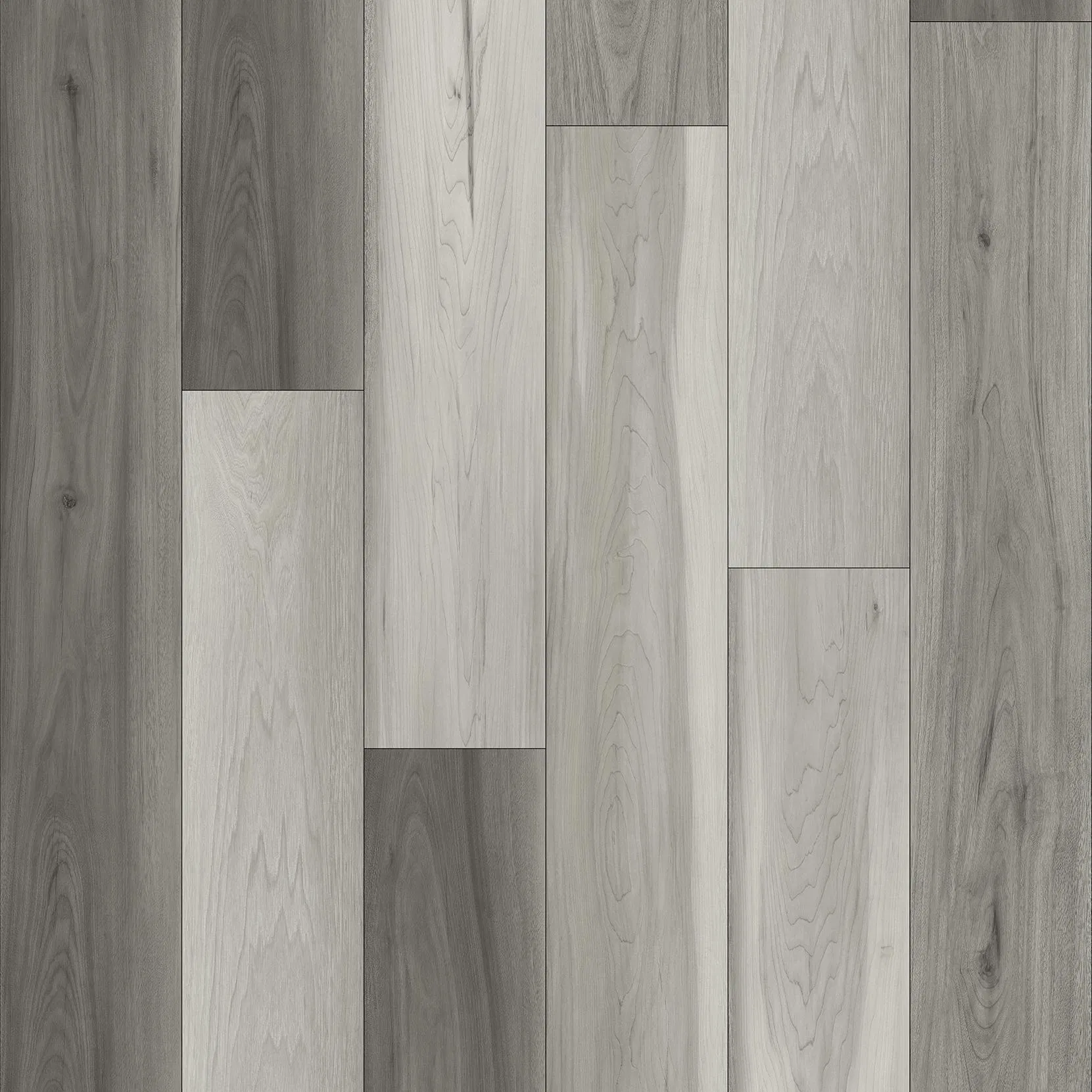 Водостойкий ламинат SPC с фаской, под дуб, 4-6 мм