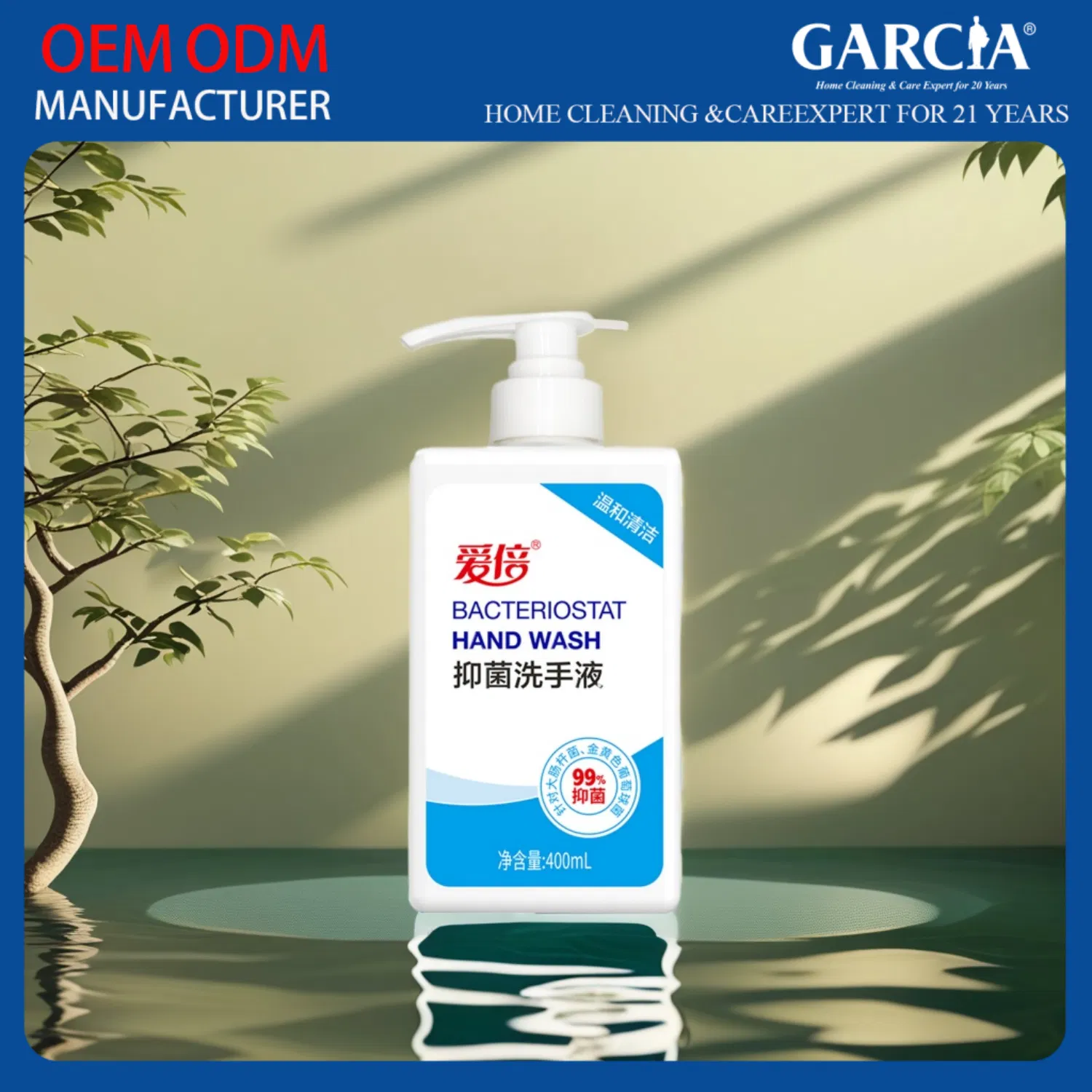 Personalized Germ Protection Solution with Effective Handwash Customization