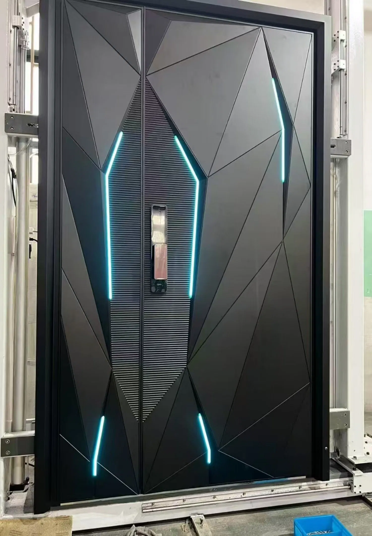 Stable Precision Carved Cast Aluminum Entry Door for All Outdoor Entrances