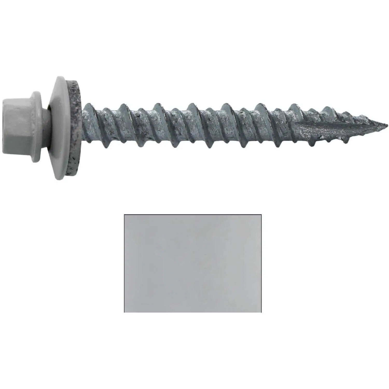 Customize Colored Roof Screws 10 X 1-1/2" Burgundy Hex Head Sheet Metal Roof Screw