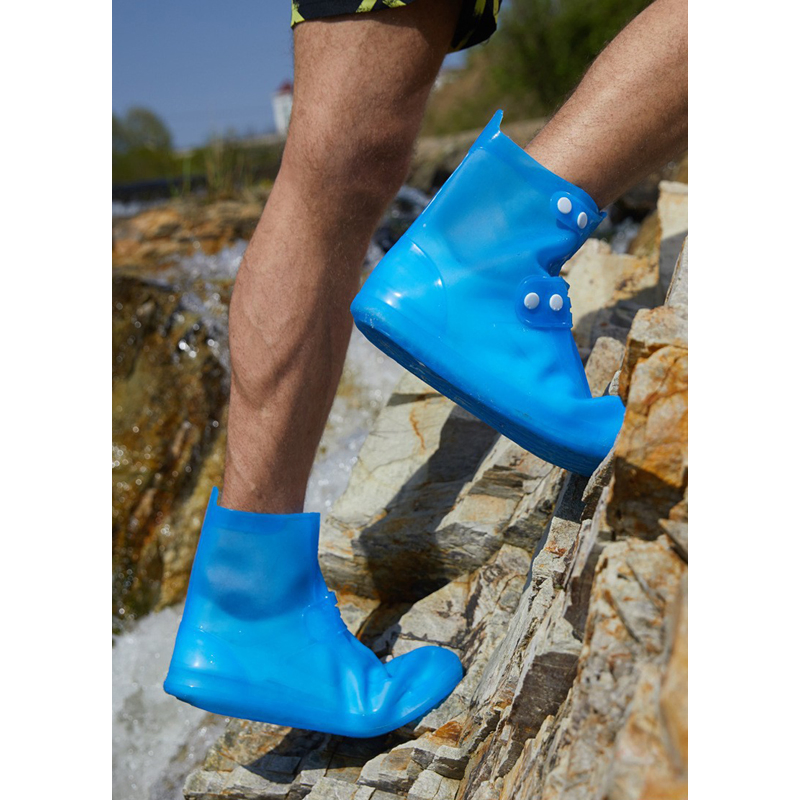 Fashionable Waterproof Shoe Cover Double Breasted Rainproof Kids Shoe Cover