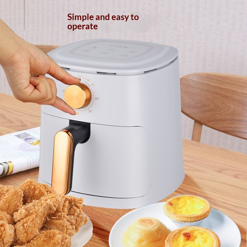 Family Size Air Fryer Non-Slip Feet Easy Clean Interior Kitchen Appliance Large Air Fryer