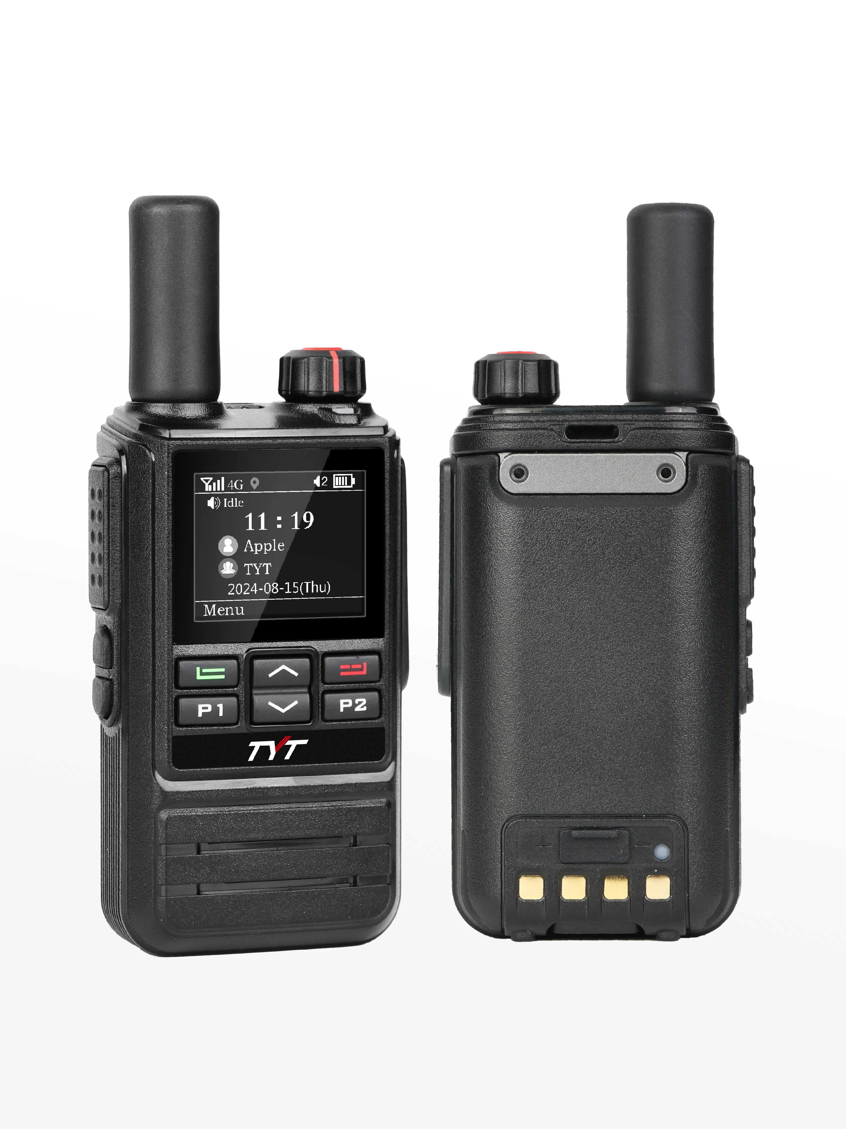 4G LTE Walkie Talkie Pttoc Poc Radio with Display for Handheld Use