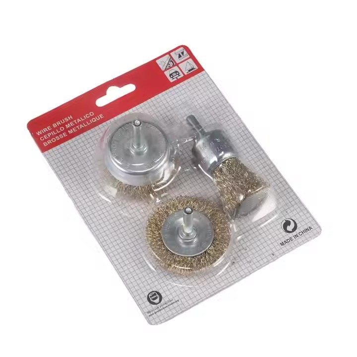 High Quality 1inch Crimped Wire Brush for Industrial Drill Use