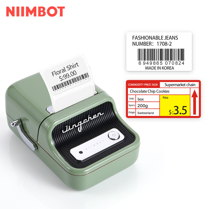 Niimbot B21 Wireless Voice Input Roll Thermal portable Label Printer