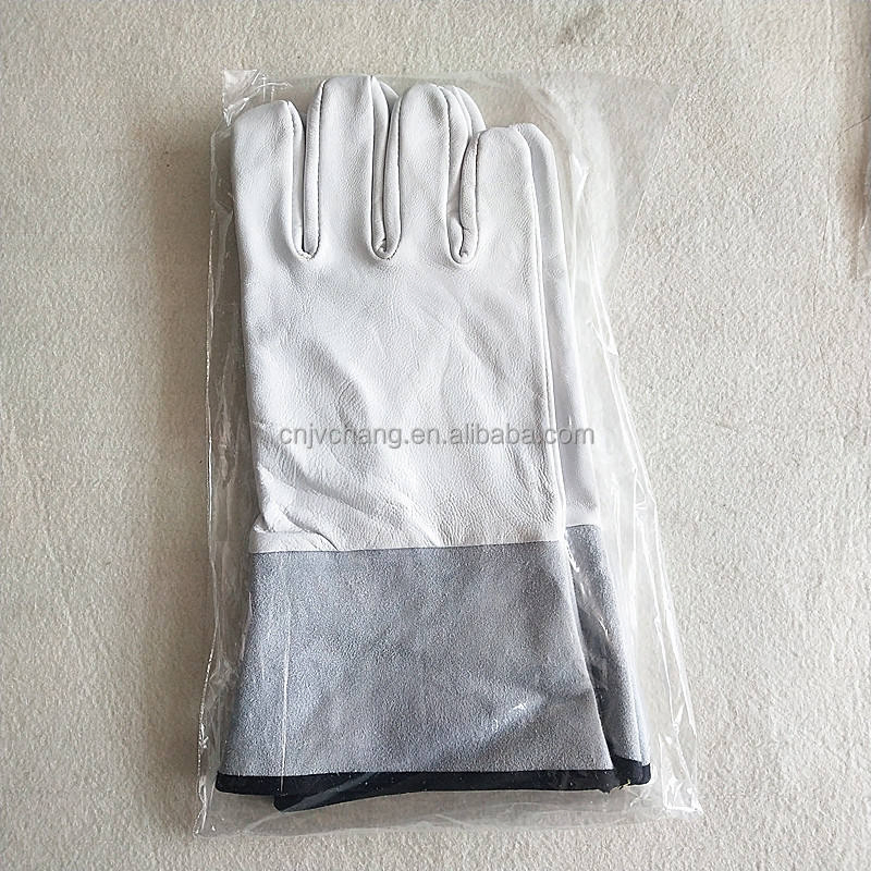 Premium Heat Resistant Cowhide Leather BBQ Baking Gloves for Kitchen Use