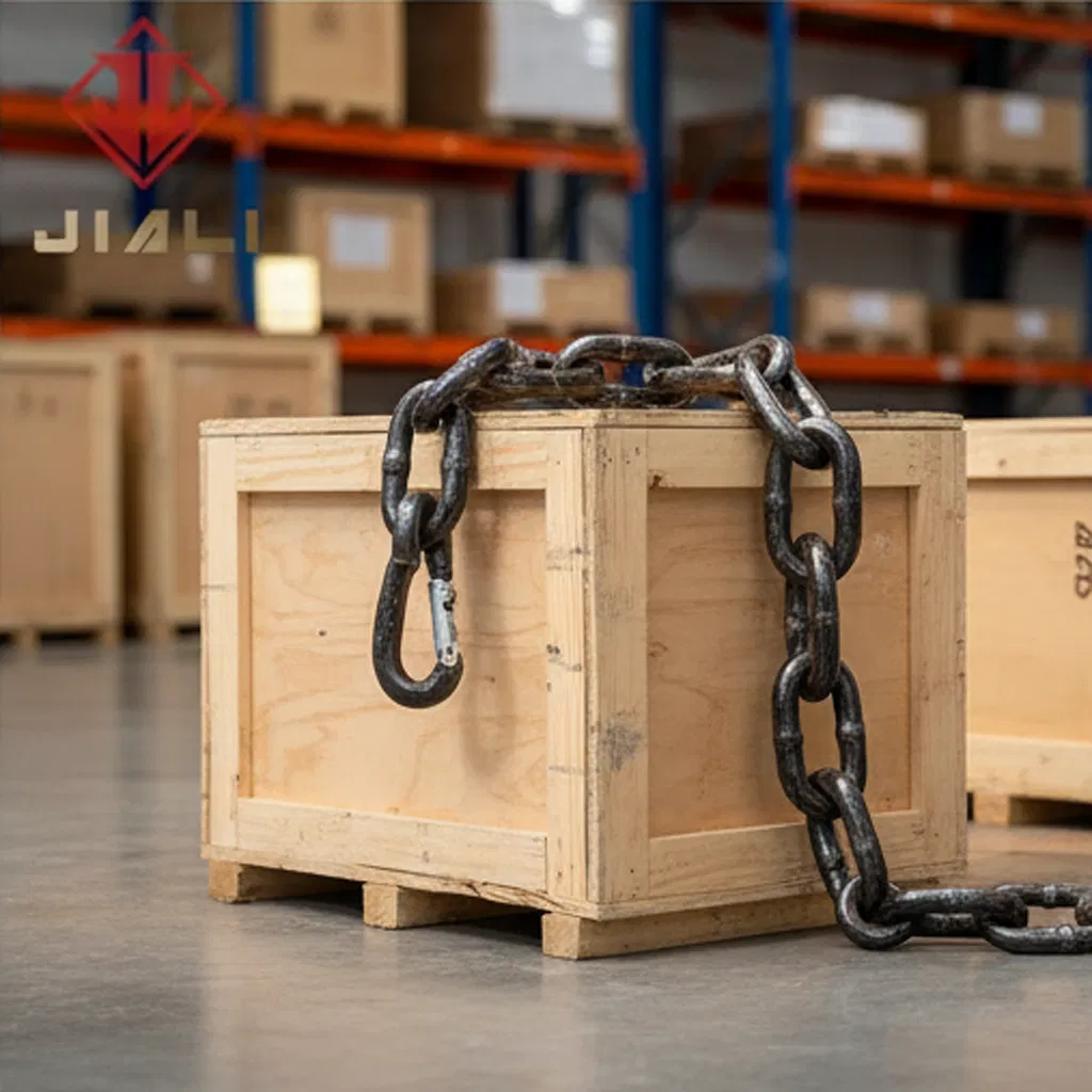 Цепь грузовая G80 легированная термообработанная