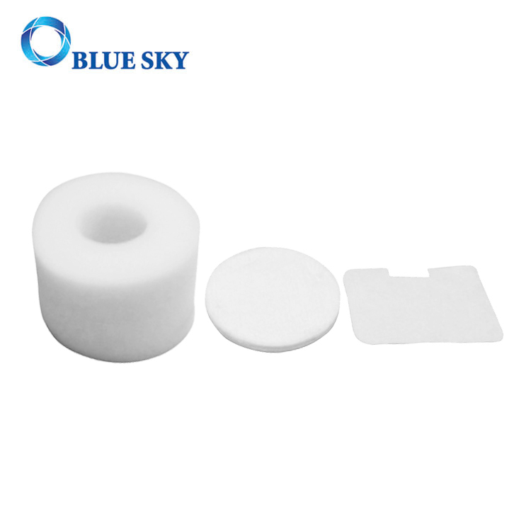 White Foam Felt Filters Replacement for Shark Nv42 Vacuum Cleaners Replace Part # Xff36