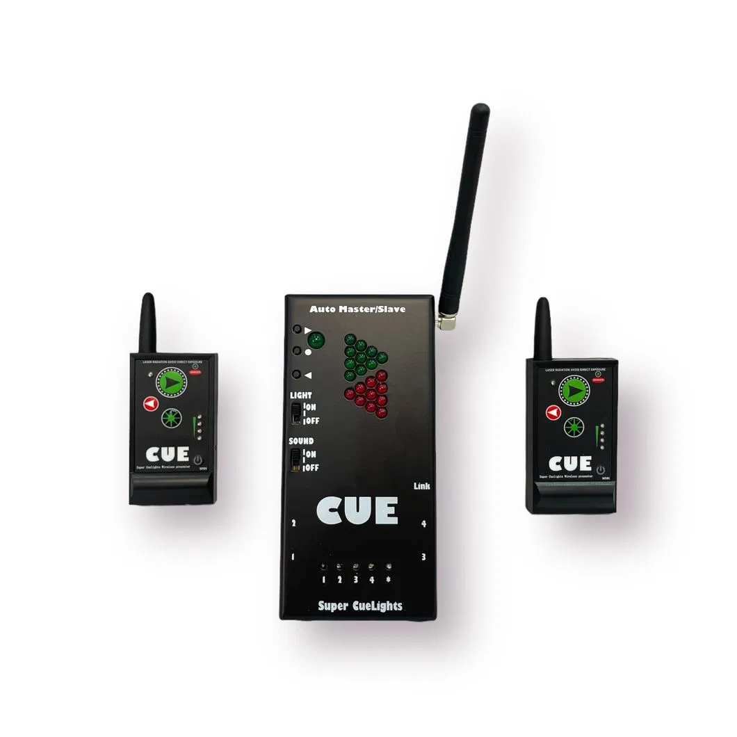 Super Cuelight Presenter Remote One Receiver and Two Transmitters