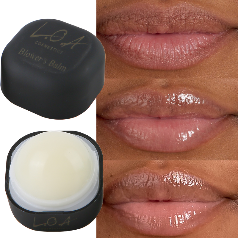 Moisturizing Fragrance Free Lip Balm Round Ball Natural Plumping Chapstick