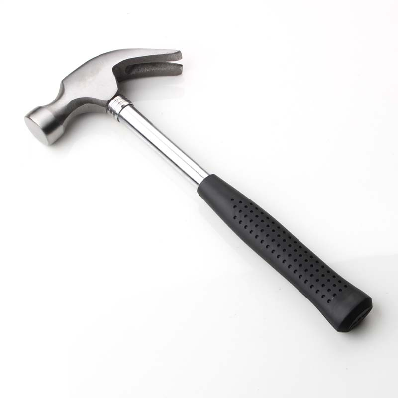 Construction Hardware Hand Tools Claw Hammer with Plastic Coated Handle