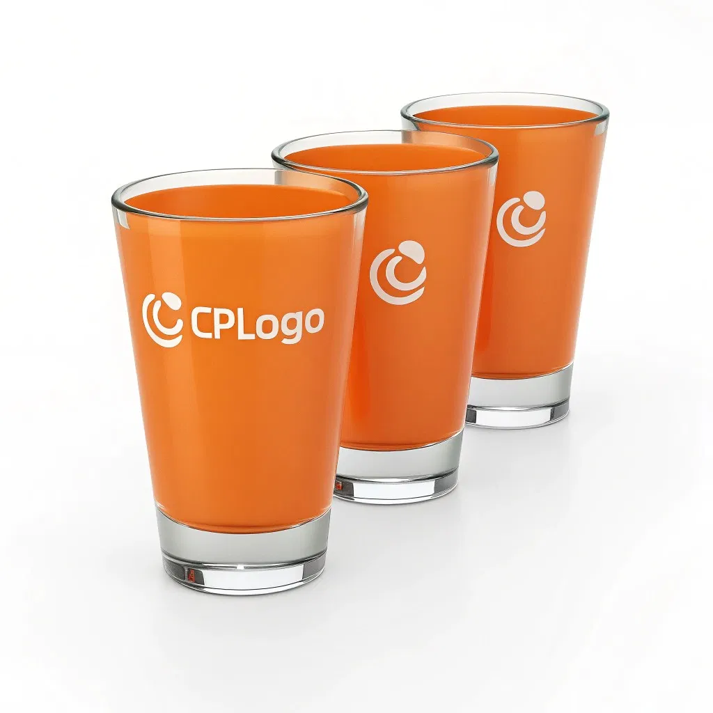 Customized Jar Espresso Shot Shaped Skinny Glasses Blank Beer Glass Sublimation Glass