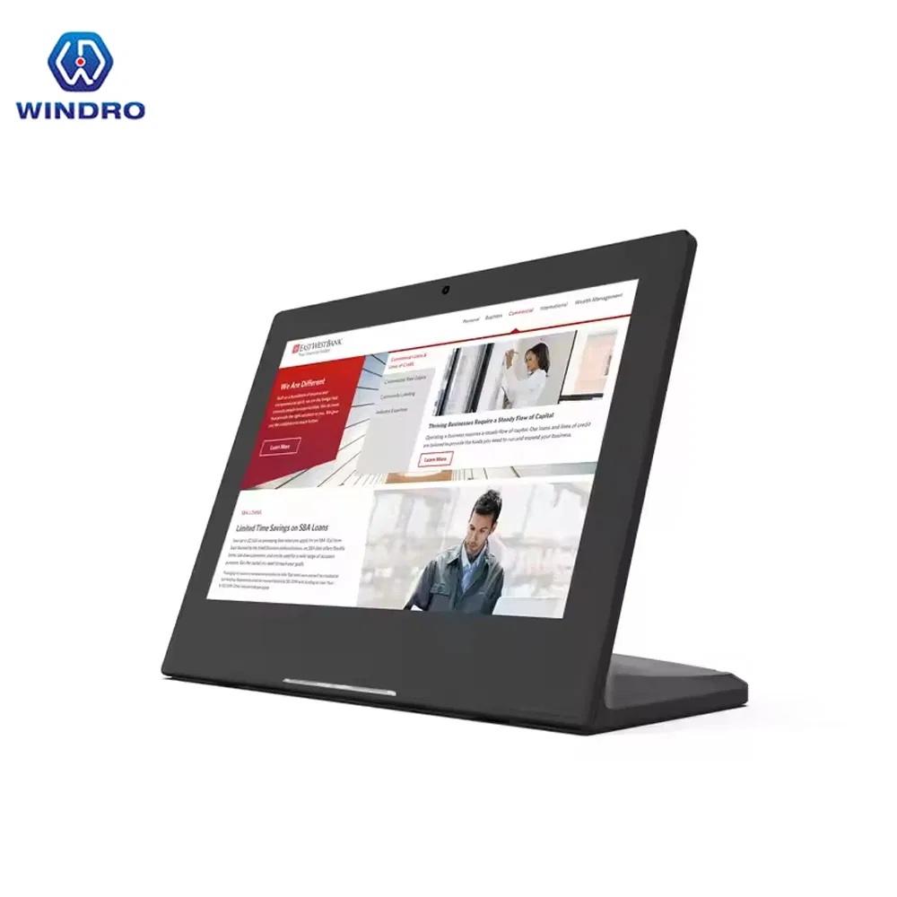 L Shape Tablet PC for Bank Ordering Tablet PC