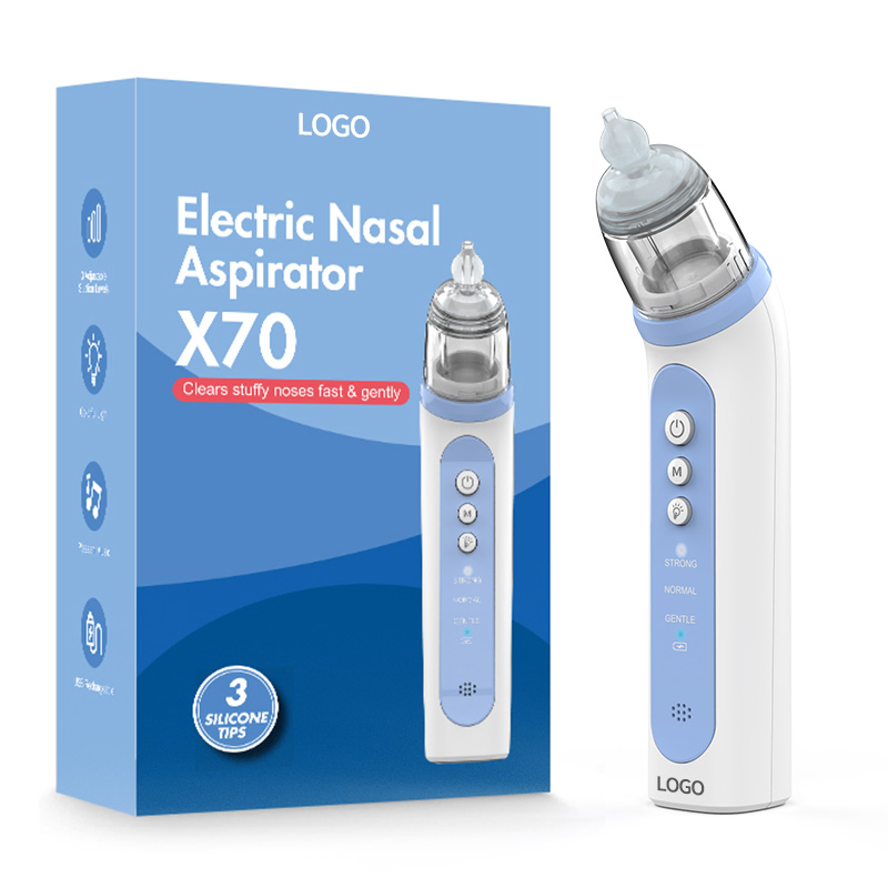 X70 Low Pressure Infant Baby Product Supplies Baby Electric Nasal Aspirator