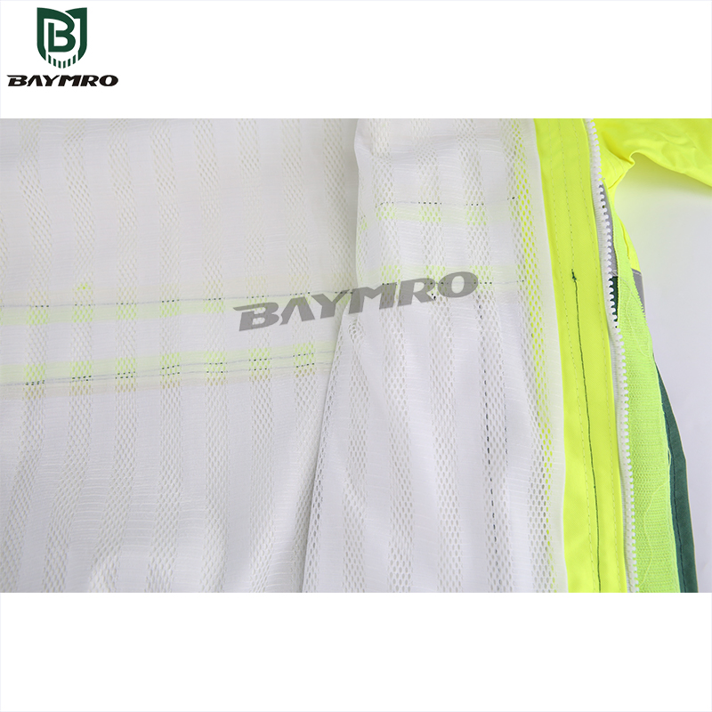PPE Supplier PVC Rain Suit Split Set Breathable Split En 343 En 340 En 471
