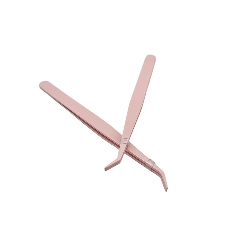 High Precision Anti-Static Beauty Tweezer Pointed Stainless Steel Eyebrow Tweezer