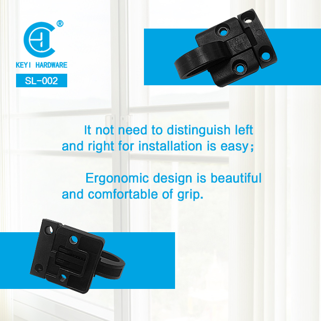 Sliding Window Crescent Lock Plastic Window Lock