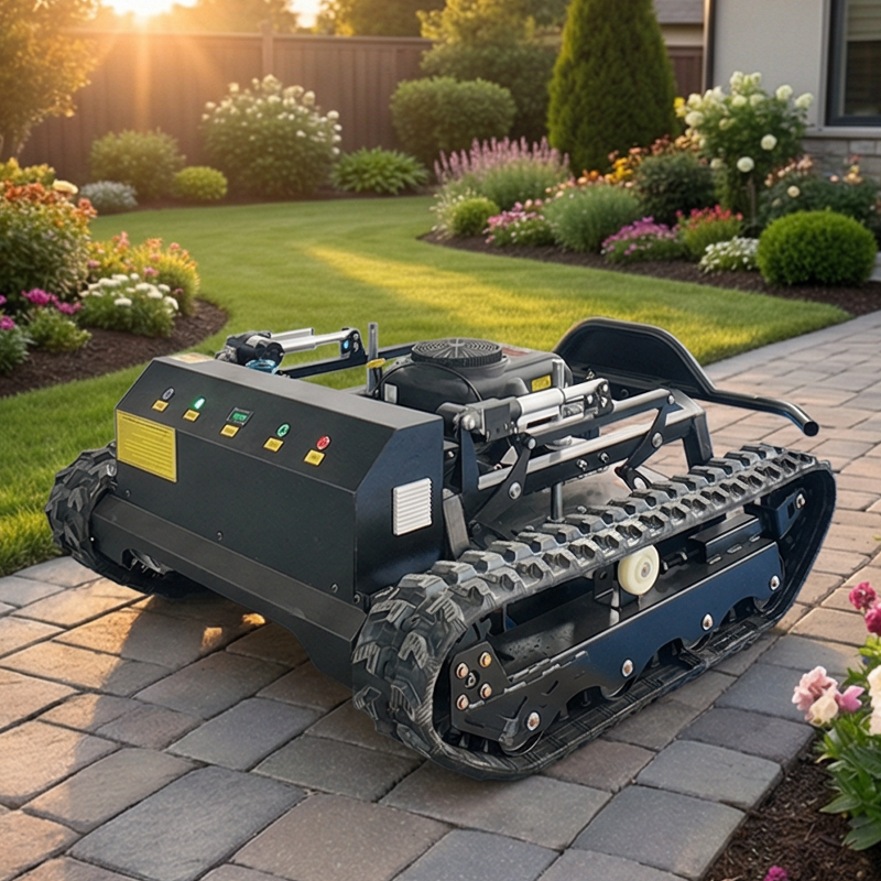 Газонокосилка-робот с ДУ, бензиновая, 90 см, 608cc