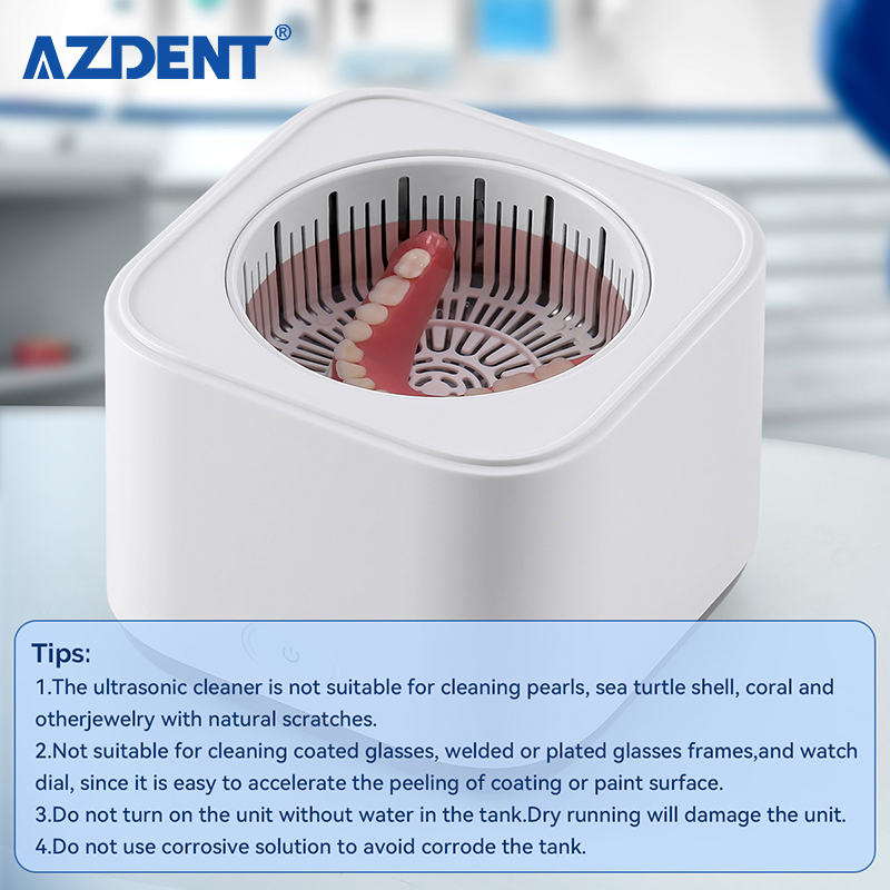 Hot Sale 200ml Touch Screen Digital Portable Mini Ultrasonic Cleaner