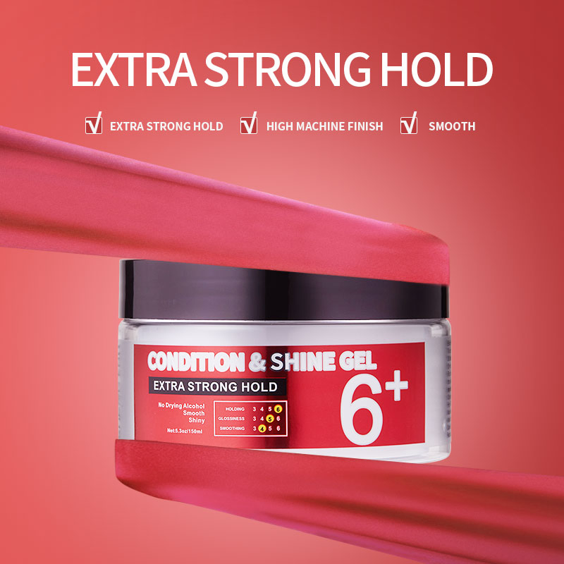 OEM/ODM Hair Wax Private Label Styling Hair Braid Gel Extra Hold Vendor Super Shine Hair Gel for Men Women