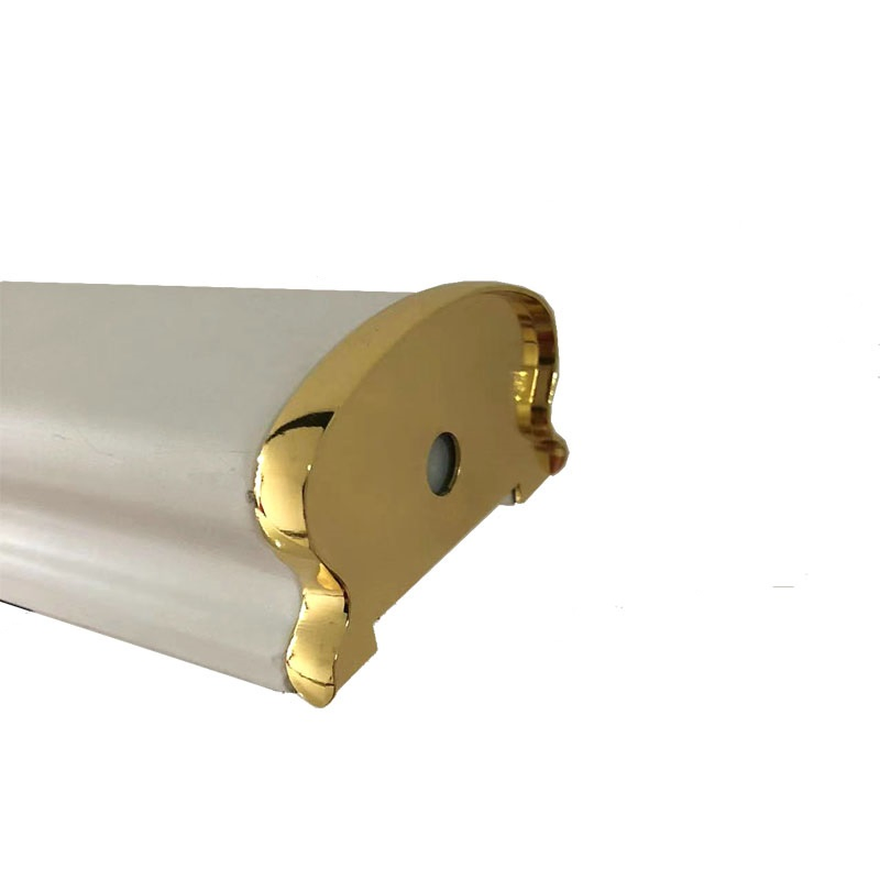 Zinc Alloy Indoor Staircase Wood Supporting Handrail