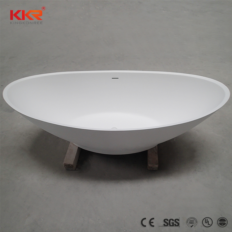 Каменная акриловая ванна с душем, европейский дизайн