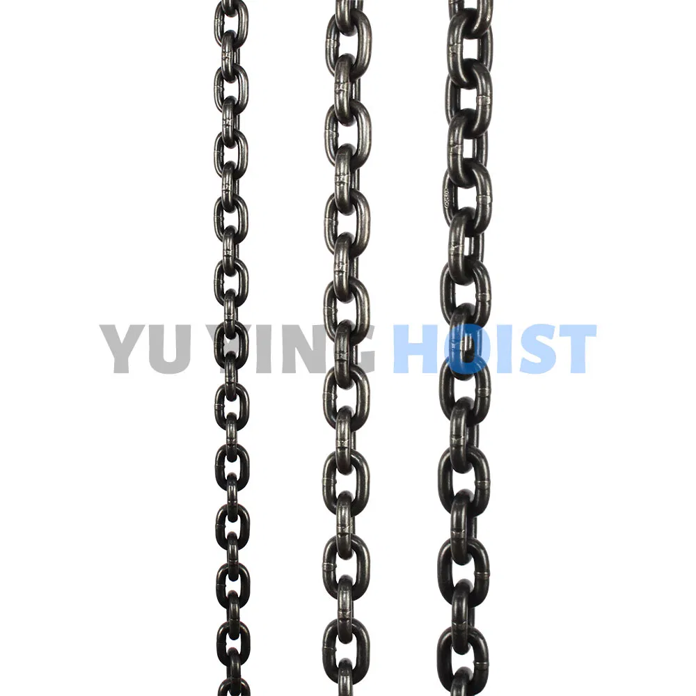 High Strength 20mn2 G80 Load Chain Black Oiled Finish for Corrosion Resistance