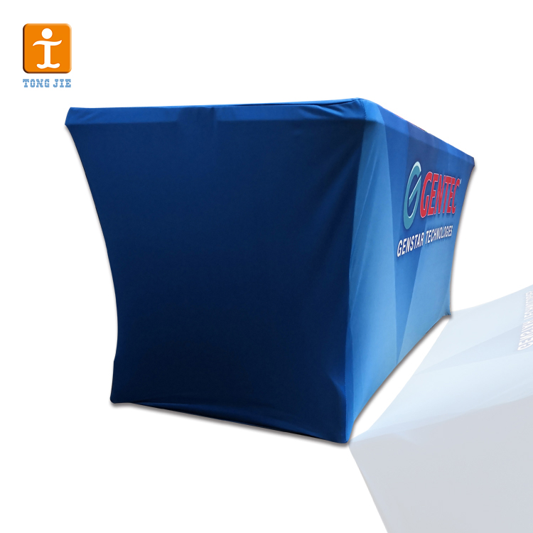 Custom-Sized Color Print Tablecloths High-Quality Advertising Best-Selling Online Display.