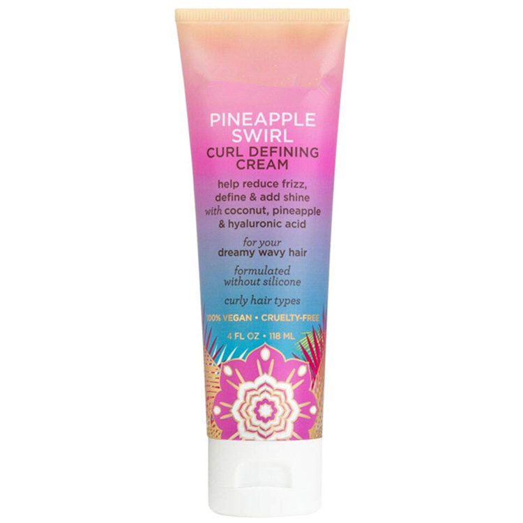 Premium Vegan Pinapple Curls Curl Defining Cream for Hair