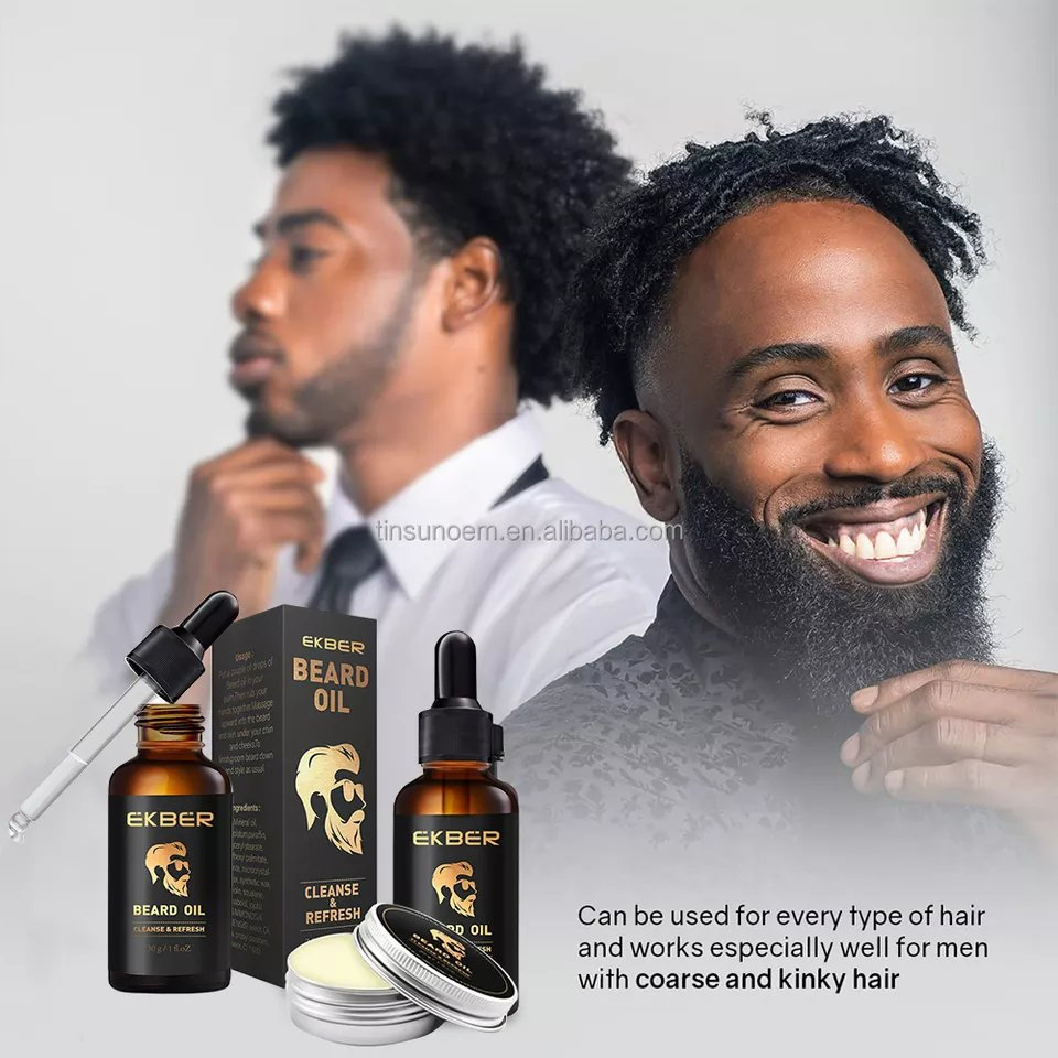 Mustache Balm Cream and Beard Oil Kit