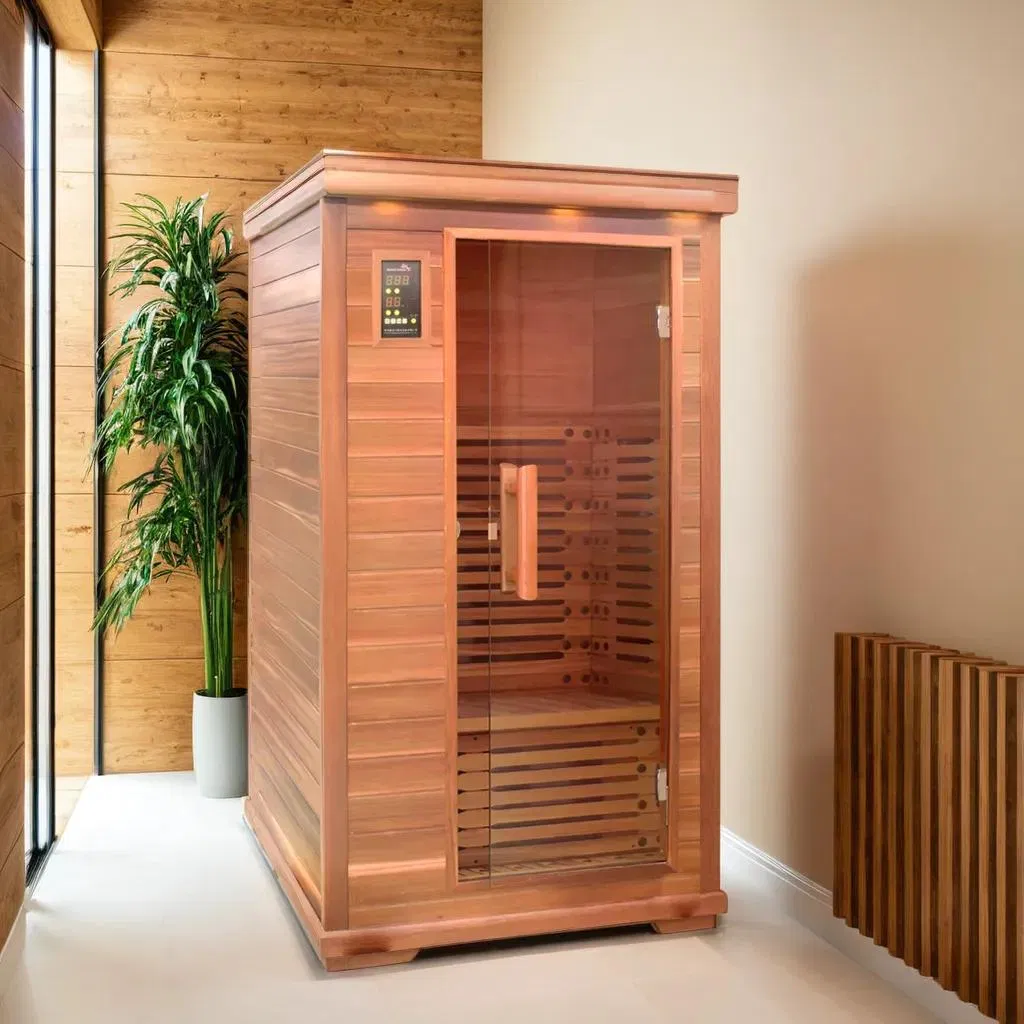 Инфракрасная сауна из кедра для дома на 1 человека