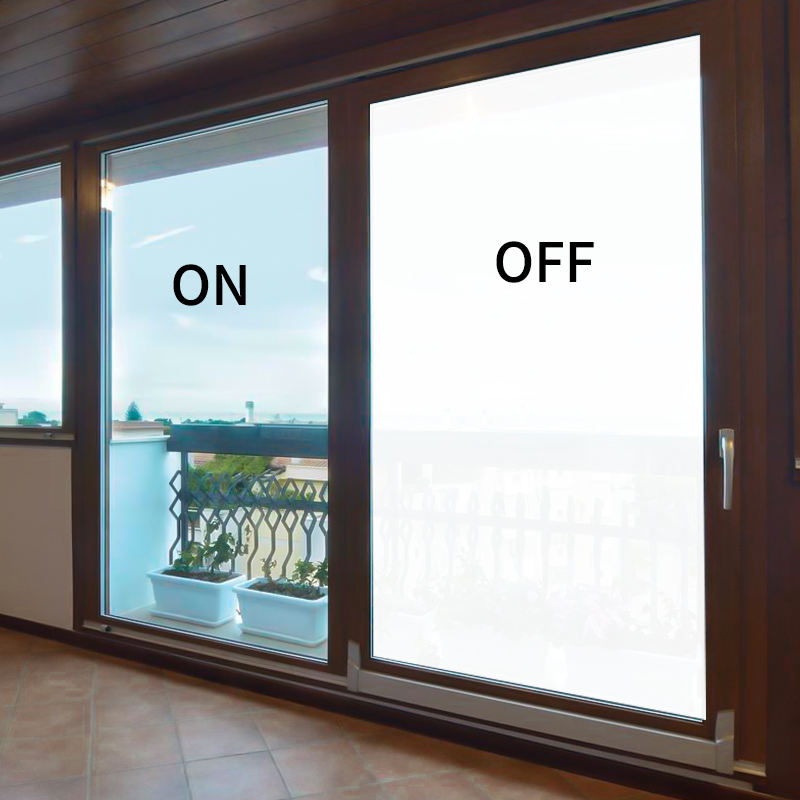 1.2m Width Self-Adhesive Transparent Smart Film for Building Window