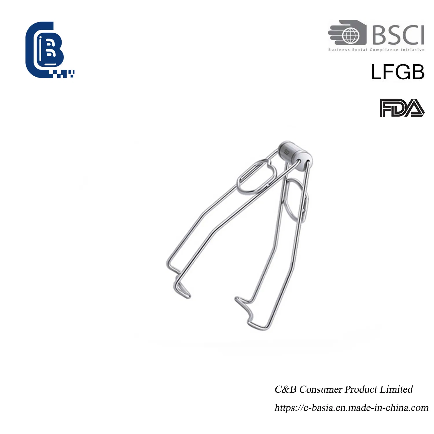 Hot Dish Lifter Clip - Anti-Scald Kitchen Gadget for Bowls/Plates/Pots